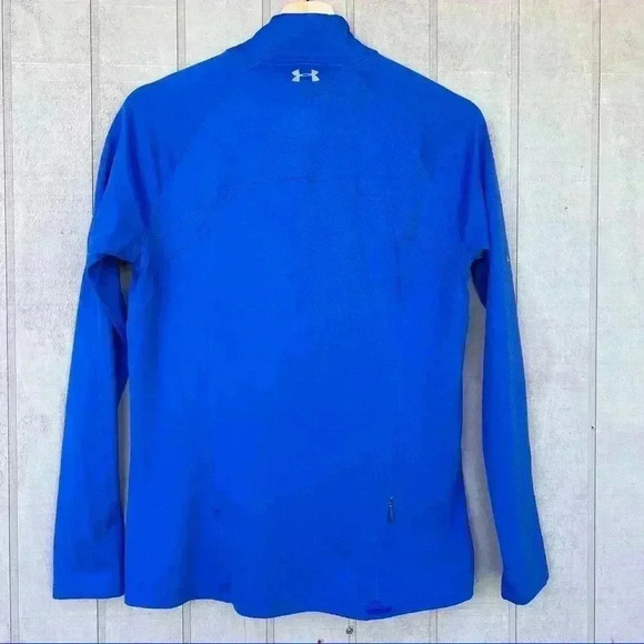 Under Armour Womens Blue Semi Fitted Pullover Size Medium - Picture 7 of 9
